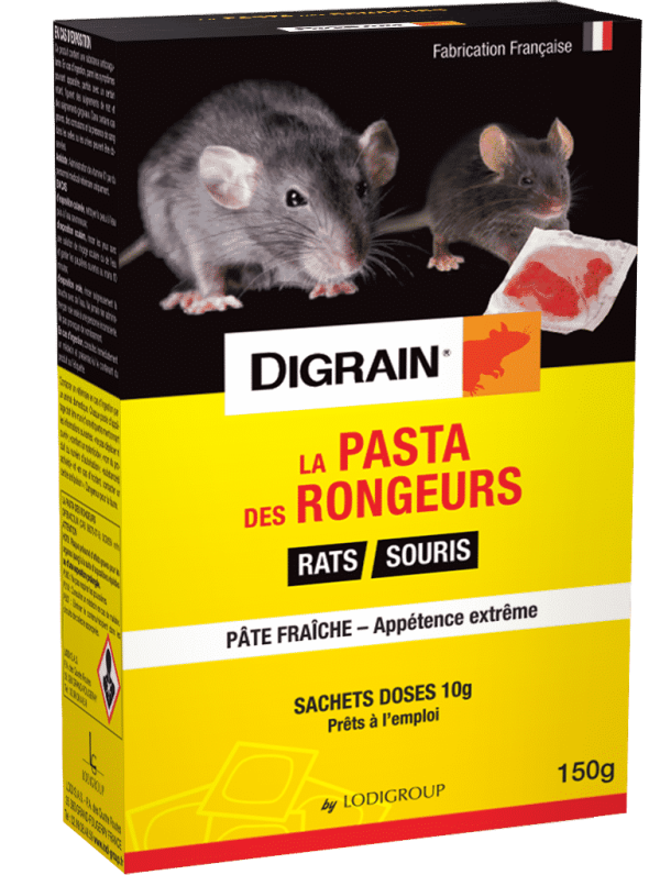 Pâte fraîche rongeurs DIGRAIN 150g 1 DIGRAIN PASTA 25ppm