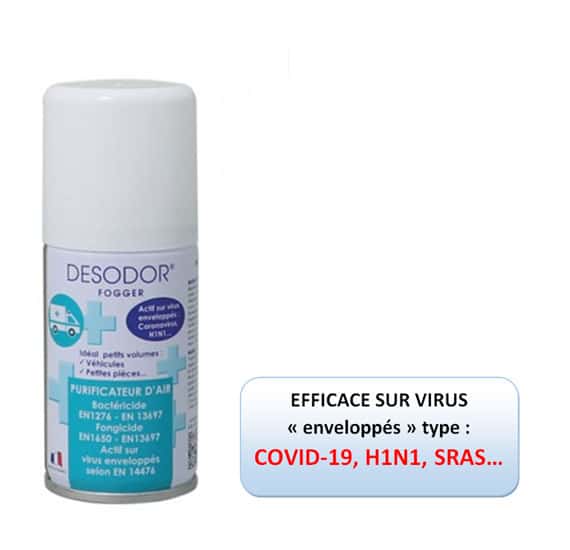 Purificateur d'air Menthe unidose DESODOR 75 ml 1 Purificateur dair Menthe unidose 75 ML DESODOR