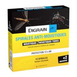 Spirales Anti-moustiques DIGRAIN 1 Spirale moustiques