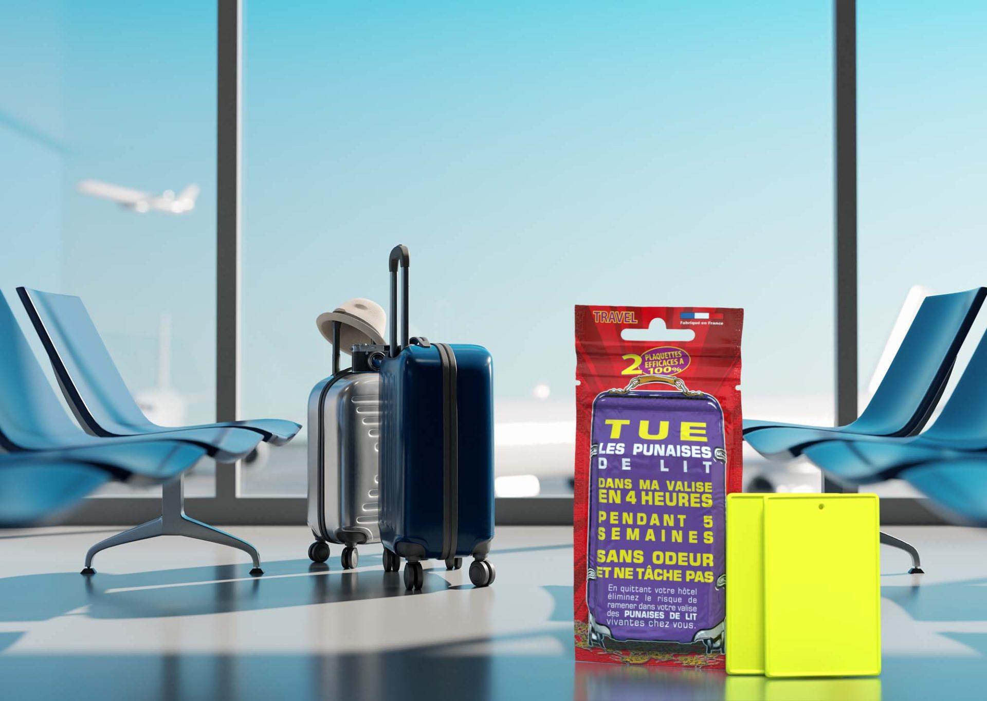 Lot de 2 plaquettes répulsives punaises de lit Tranquilleo Sans Soucis | brochure SANS SOUCIS instantané brochure SANS SOUCIS instantané